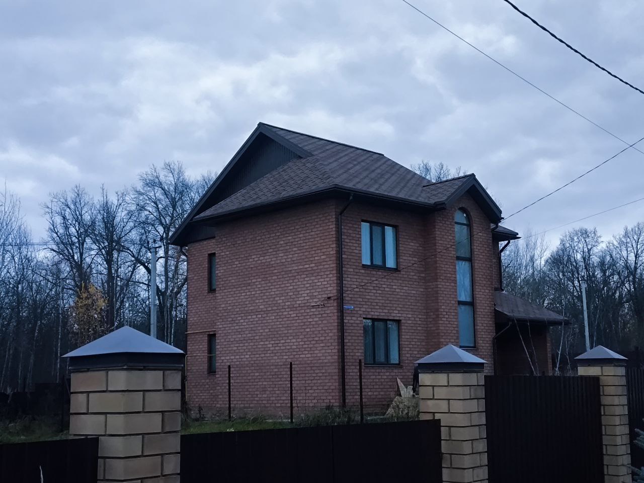 Готовый объект кровельных работ