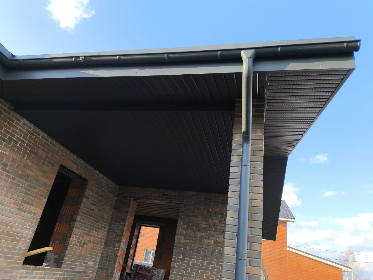 Готовый объект кровельных работ